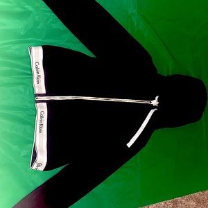 a calvin cline jacket- black- girls medium- worn once